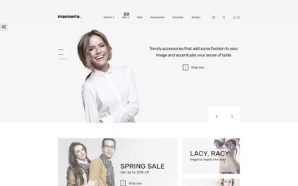 Mannerlo - Apparel Responsive PrestaShop Teması