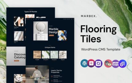 Marbex - Döşeme Fayansları WordPress Elementor Teması