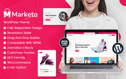 Marketo - ECommerce & Multivendor Marketplace WooCommerce WordPress Teması