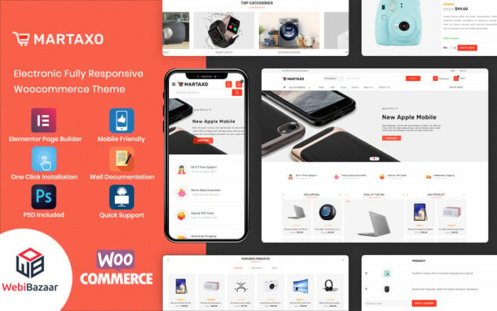 Martaxo - Çok Amaçlı Süper Market WooCommerce Teması