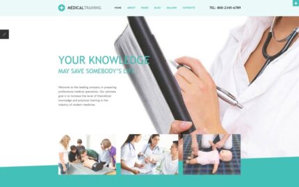 Med School Responsive Joomla Şablonu