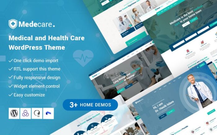 Medecare - Tıp ve Sağlık WordPress Teması