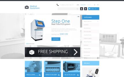 Medical Appliances PrestaShop Teması