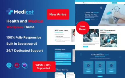 Medicot - Tıbbi Ekipman WordPress Teması