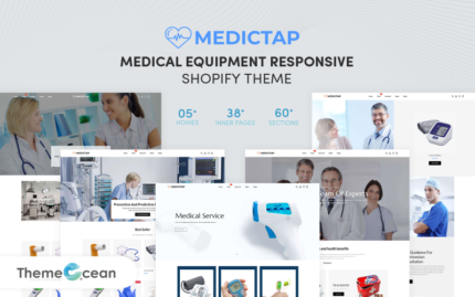 Medictap - Tıbbi Ekipman Duyarlı Shopify Teması