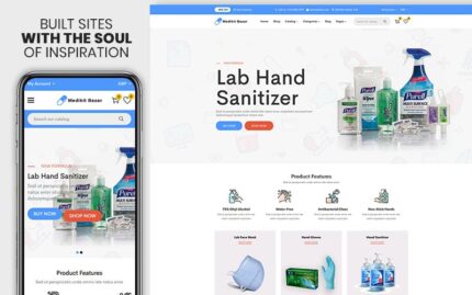 Medikit Bazar - The Medicine & Medical Equipments Premium Shopify Teması