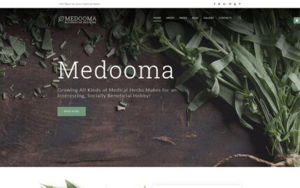 Medooma - Alternatif Tıp Joomla Şablonu