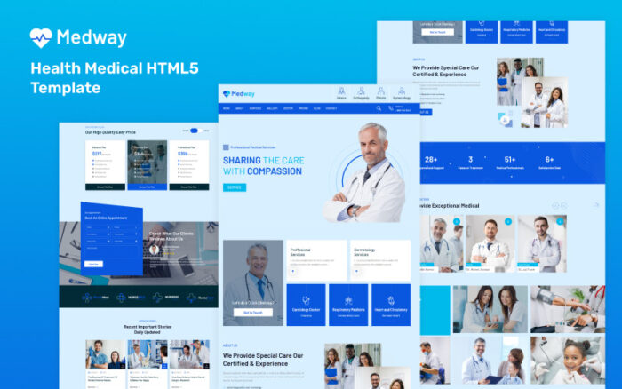 Medway -Health Medical HTML5 Şablonu