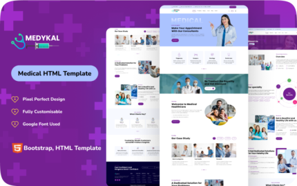 Medykal - Medical Bootstrap Html Şablonu