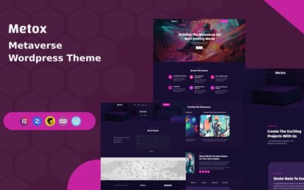 Metox - Metaverse Wordpress Teması