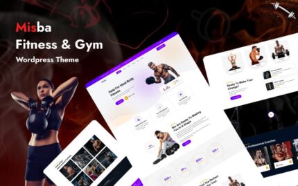 Misba - Fitness ve Spor Salonu WordPress Teması