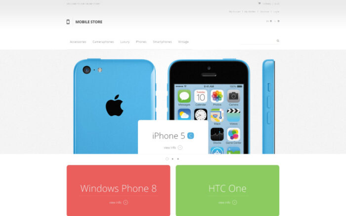 Mobile Heaven Magento Teması