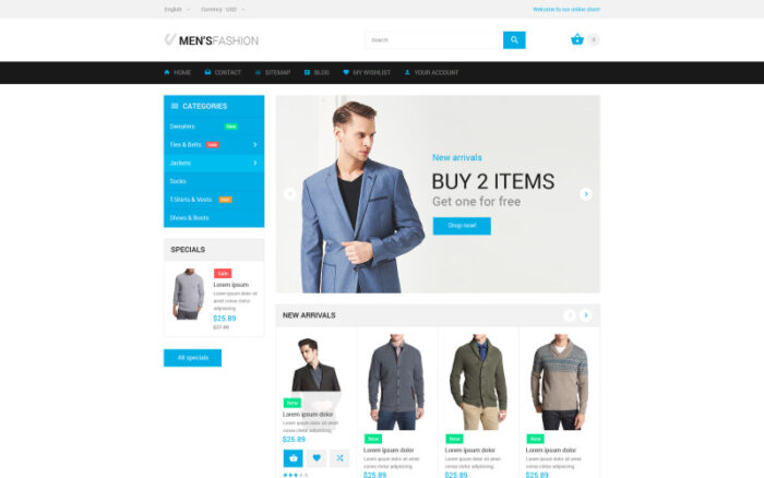 Moda PrestaShop Teması