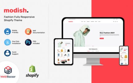 Modish - Çok Amaçlı Moda Ayakkabı Shopify Template