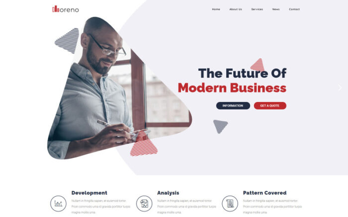 Moreno - Modern İş WordPress Teması