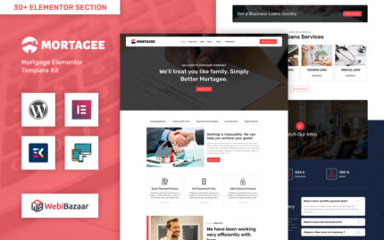 Mortagee - Bankacılık, Kredi İşletmesi ve Finans WordPress teması