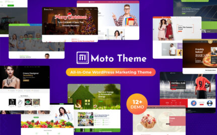 Moto Teması - Çok Amaçlı İş WordPress Teması