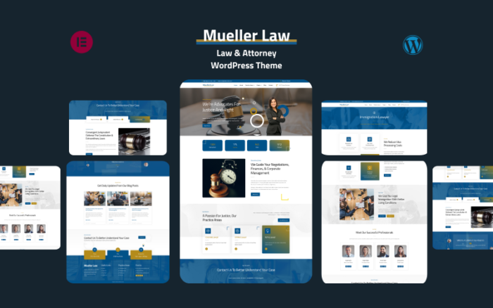 Mueller Law - Hukuk ve Avukatlar WordPress Teması