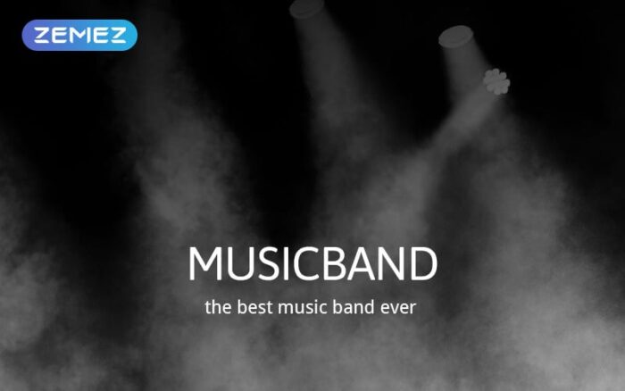 Musicband - Music Band Şık Joomla Şablonu