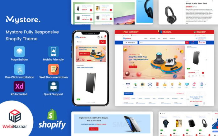 MyStore - Çok Amaçlı Duyarlı Shopify OS 2.0 Teması