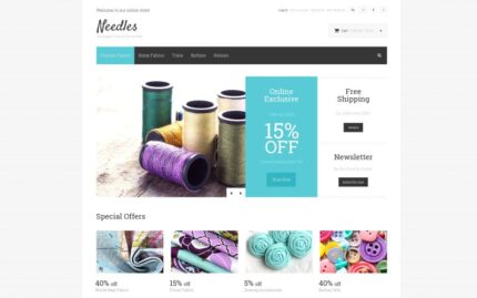 Needles Magento Teması