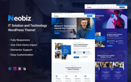 Neobiz - BT Çözüm ve Teknoloji WordPress Teması