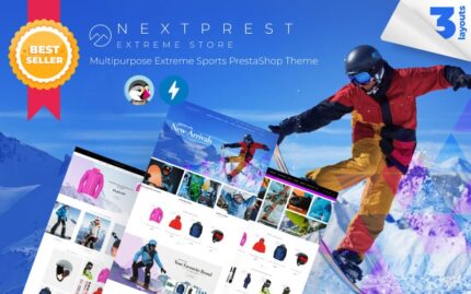 Nextprest - Çok Amaçlı Ekstrem Sporlar PrestaShop Teması