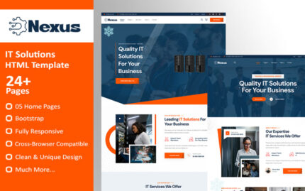 Nexus - BT Çözümleri HTML Şablonu