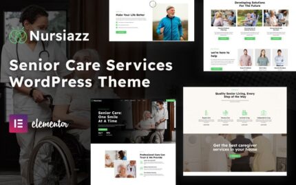 Nursiazz - Yaşlı Bakımı ve Huzurevi WordPress Teması