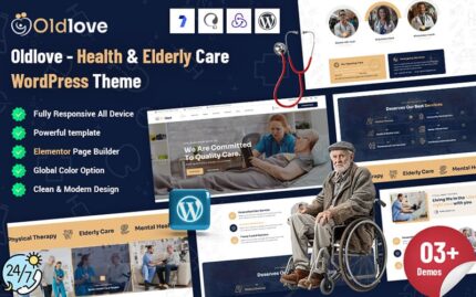 Oldlove - Sağlık Bakımı WordPress Teması