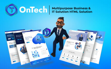 OnTech - Çok Amaçlı İş ve BT Çözümü HTML Şablonu