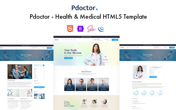 Pdoctor - Tıbbi HTML5 Şablonu