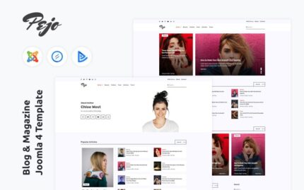 Pejo - Blog ve Dergi Joomla 4 Şablonu