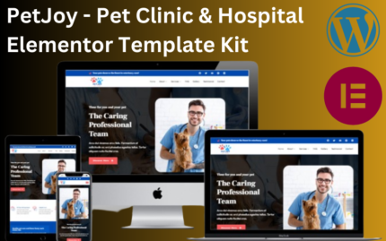 PetJoy - Evcil Hayvan Kliniği ve Hastane Elementor WordPress Teması