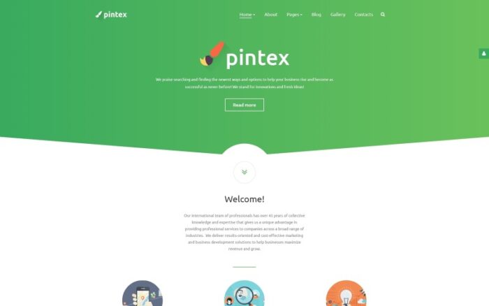 Pintex Duyarlı Joomla Şablonu