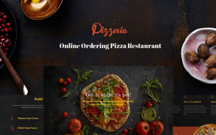 Pizzeria - Pizza Maker Web Sitesi Şablonu