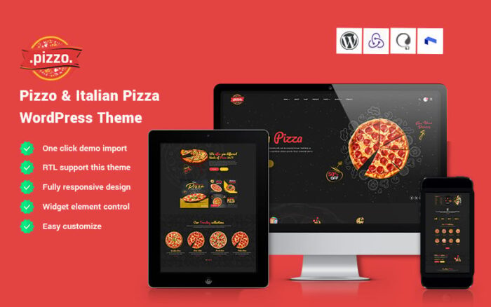 Pizzo - İtalyan Pizza WordPress Teması