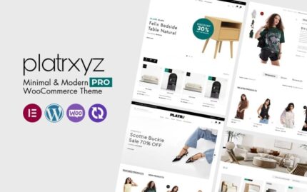 Platrxyz Pro - Minimal WooCommerce Teması