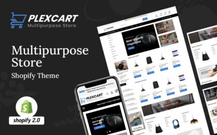 Plexcart - Mega Shop Elektronik Mağazası Shopify Teması