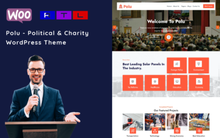 Polu - Siyasi Parti WordPress Teması
