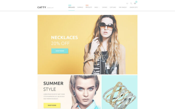 Precious Jewelry Magento Teması