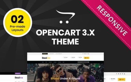 Realme - Çok Amaçlı Premium Duyarlı OpenCart Şablonu