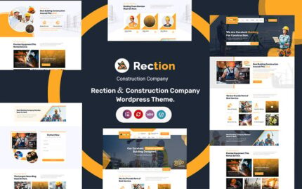 Rection - İnşaat Şirketi WordPress Teması