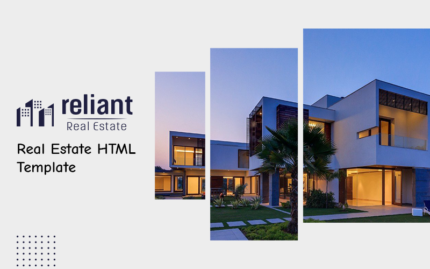 Reliant - Emlak HTML Web Sitesi Şablonu