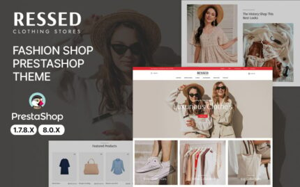 Ressed Moda ve Giyim PrestaShop Teması