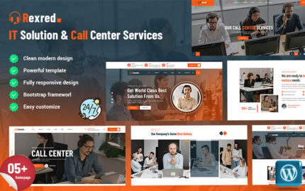 Rexred - BT Çözümü ve Teknoloji WordPress Teması