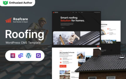 Roafcare - Roofing Company Responsive WordPress Elementor Teması