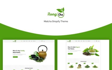 Rongcha - Matcha Shopify Teması