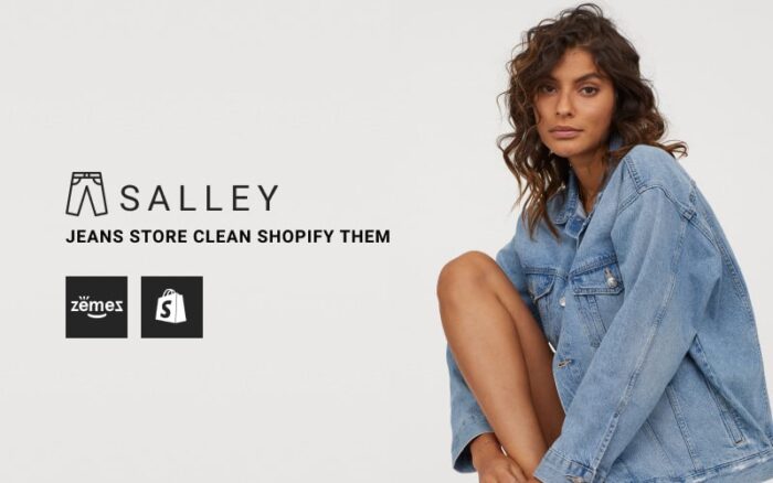 Salley - Jeans Store Clean Shopify Teması