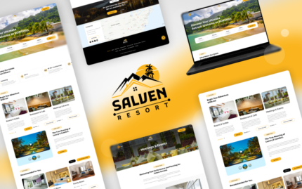 Salven - Tatil Köyü ve Otel Web Sitesi HTML Şablonu